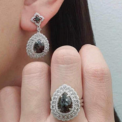 #TheSALE | Black Colored Diamond Jewelry Set 14kt