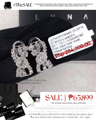#LVNA2024 | Crossover Cushion Creolle Diamond Earrings 14kt