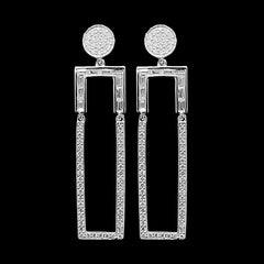 #LVNA2024 | Round Drop Studded Diamond Earrings 18kt