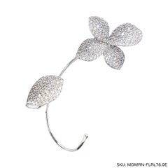 #TheSALE | Flower Leaf Crawler Diamond Earrings 14kt