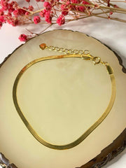 GLD | 18K Plain Bracelet