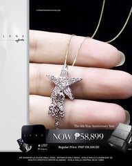 #LVNA2024 | Shooting Star Diamond Necklace in 18kt White Gold Chain