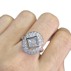 #TheSALE | Oval Square Deco Diamond Ring 18kt
