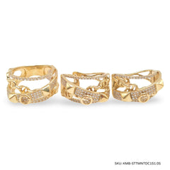 #TheSALE | Golden Alchimie Diamond Jewelry Set 14kt