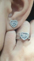 #LoveIVANA | Caged Heart Diamond Jewelry Set 14kt