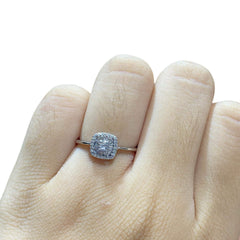#LVNA2024 | Classic Cushion Diamond Ring 14kt
