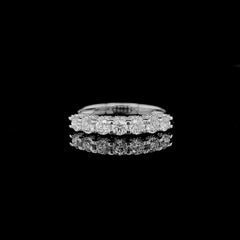 #LVNA2024 | Round Half Eternity Diamond Ring 14kt