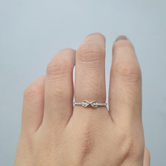 #LVNA2024 | Infinity Half Eternity Diamond Ring 18kt