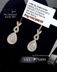Fine Diamond Earrings 18kt | CLEARANCE BEST