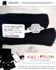 #BuyNow | Classic Cushion Round Diamond Ring 18kt