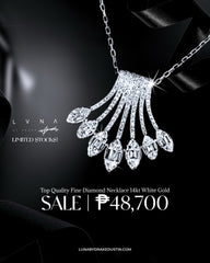 #LVNA2024 | Leaf Statement Diamond Necklace 14kt