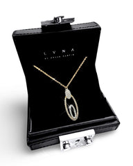 #LVNA2024 | Multi-Tone Oval Diamond Necklace 18kt