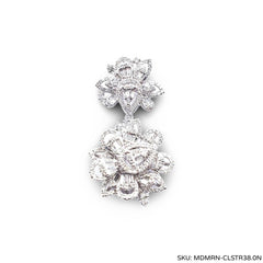 #TheSALE | Pear Baguette Diamond Necklace 14kt
