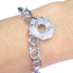 #TheSALE | Round Charm Chain Diamond Bracelet 18kt