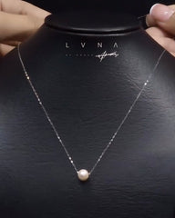 #LoveLVNA | Pearl Necklace in 16-18” 18kt