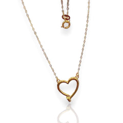 GLD | 18K Golden Heart Necklace