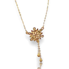 GLD | 18K Golden Floral Stunning Necklace