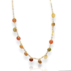 GLD | 18K Golden Multicolor Beaded Necklace