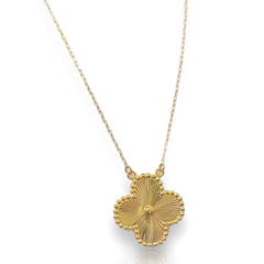 GLD | 18K Golden Clover Chain Necklace