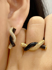 #LVNA2024 | Crossover Knot Diamond Jewelry Set 18kt