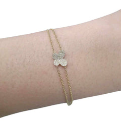 #TheSALE | Butterfly Diamond Bracelet 14kt