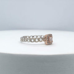 Rare Pink Diamond Ring 14kt | CLEARANCE BEST