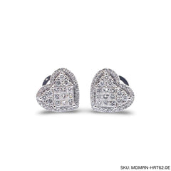 #TheSALE | Heart Stud Diamond Earrings 14kt
