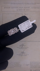 #LVNA2024 | Trio Emerald Half Eternity Unisex Diamond Ring 18kt