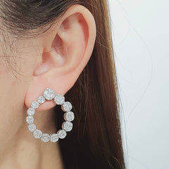 #TheSALE | Multi-Ware Round Drop Diamond Earrings 14kt