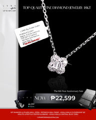 #LVNA2024 | Clover Baguette Deco  Diamond Necklace 18kt