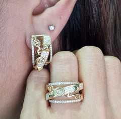 #TheSALE | Golden Alchimie Diamond Jewelry Set 14kt