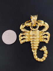 #GOLD2024 | Large Scorpio Fine Gold Pendant 18kt | GLD