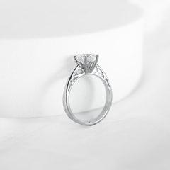 #BuyNow | 1.46ct G VS1 Round Center Diamond Engagement Ring 18kt IGI Certified
