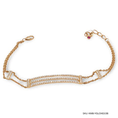 #TheSALE | Golden Belt Lock Diamond Bracelet 18kt
