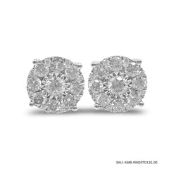 #TheSALE | Medium Round Diamond Earrings 18kt