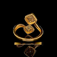 #LVNA2024 | Double Cushion Diamond Ring 18kt