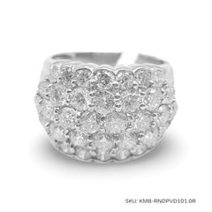 #TheSALE | Round Millionaire’s Diamond Ring 18kt