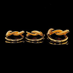 #LVNA2024 | Crossover Knot Diamond Jewelry Set 18kt