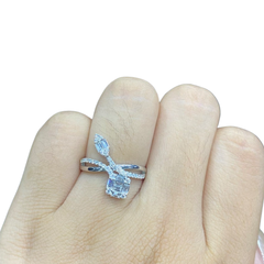 #LVNA2024 | Marquise Square Baguette Diamond Ring 18kt