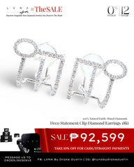 #LVNA2024 | Deco Statement Clip Diamond Earrings 18kt