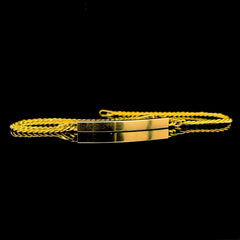 #LVNA2024 | LVNA Signatures Unisex Solid Gold Diamond Bracelet 18kt