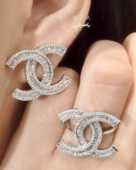 #LVNA2024 | Baguette Crossover Statement Diamond Jewelry Set 14kt