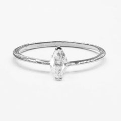 LIZA | 0.50ct Marquise Classic Solitaire Diamond Engagement Ring 14kt