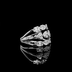 #LVNA2024 | Oval Heart Layered Diamond Ring 14kt