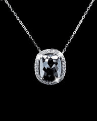 #LVNA2024 | LVNA Signatures™️ Diamantes Black Solitaire Diamond Necklace 14kt