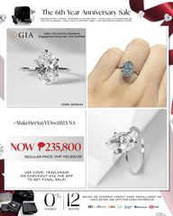 1.01ct I SI2 Oval Cut Diamond Engagement Ring 14kt | GIA Certified