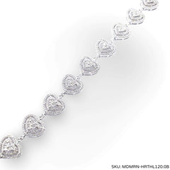 #TheSALE | Heart Halo Diamond Bracelet 14kt