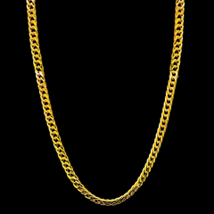 Men’s Golden Chain Necklace 18kt 20”