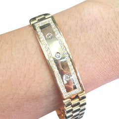 #TheSALE | Golden Round Bar Diamond Bracelet 18kt