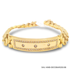 #TheSALE | Golden Round Bar Diamond Bracelet 18kt